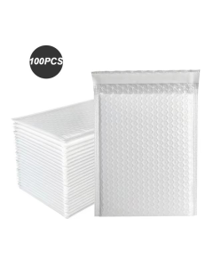100 x White Colour Shipping Envelopes