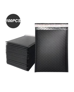 100 x Black Colour Shipping Envelopes