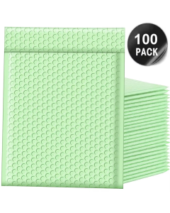 100 x Mint Green Colour Shipping Envelopes